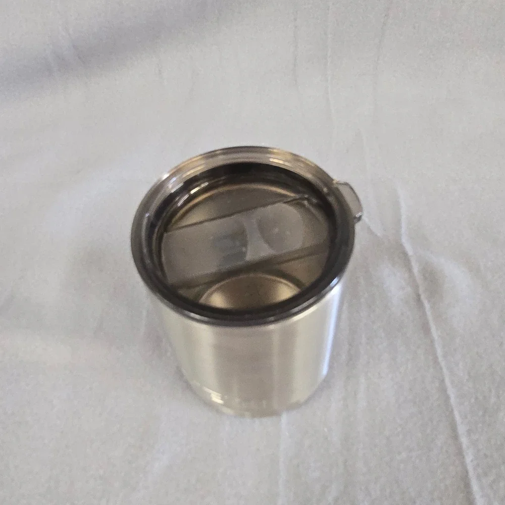 YETI Rambler 10 oz‎ Lowball Tumbler Stainless Steel with MagSlider Lid Silver